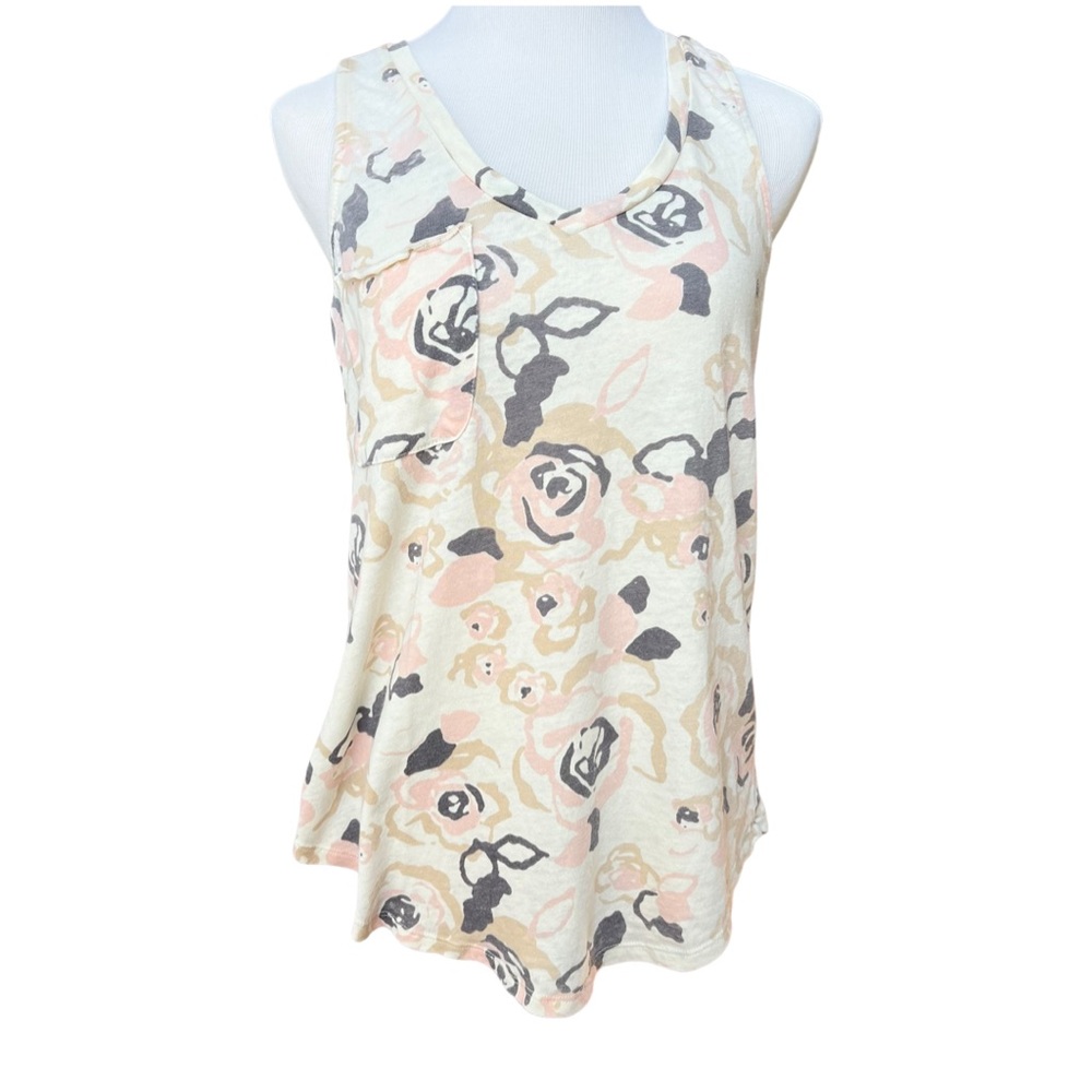 Womens Altered State Tank, Altered state floral tank with single pocket